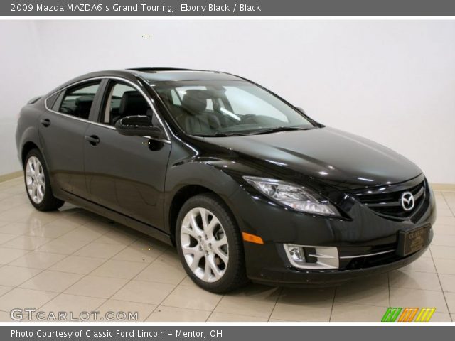 2009 Mazda MAZDA6 s Grand Touring in Ebony Black