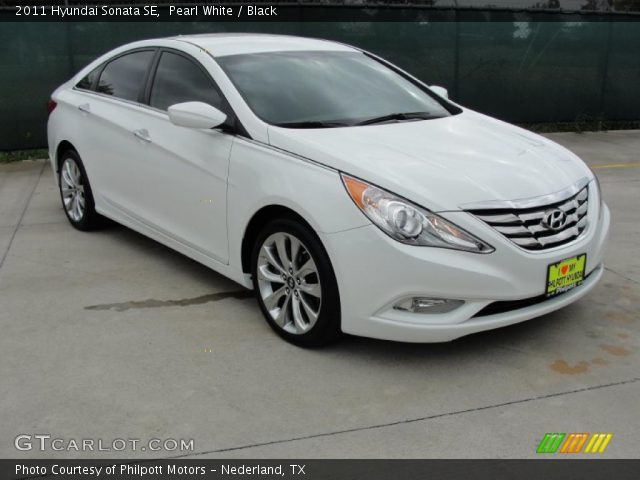 2011 Hyundai Sonata SE in Pearl White