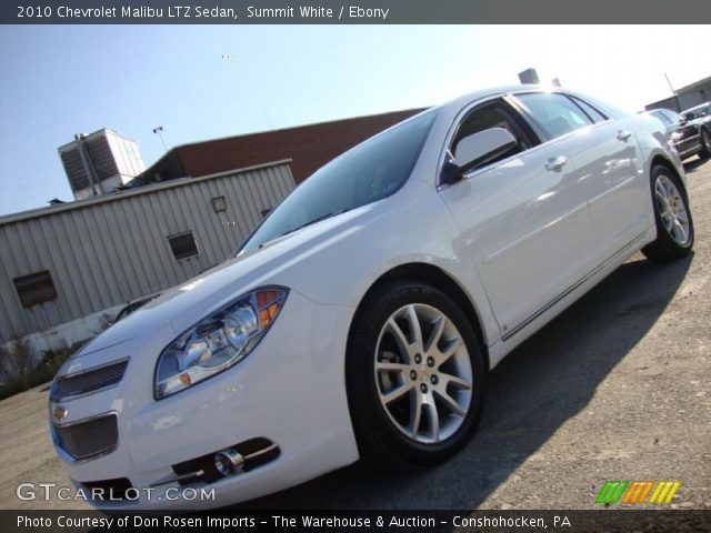 2010 Chevrolet Malibu LTZ Sedan in Summit White