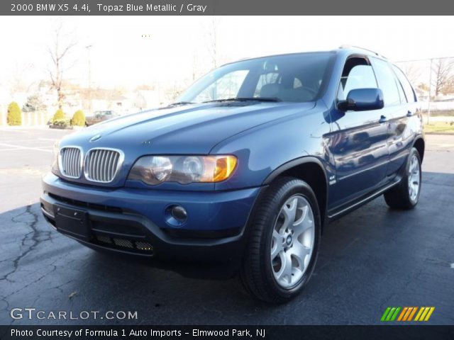 2000 BMW X5 4.4i in Topaz Blue Metallic
