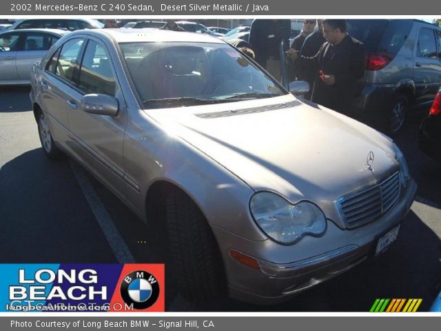 2002 Mercedes-Benz C 240 Sedan in Desert Silver Metallic