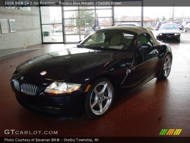 2008 BMW Z4 3.0si Roadster in Monaco Blue Metallic