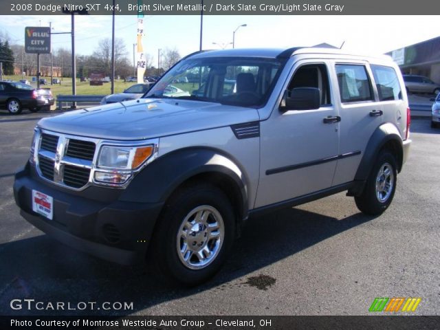2008 Dodge Nitro SXT 4x4 in Bright Silver Metallic