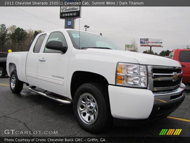 2011 Chevrolet Silverado 1500 LS Extended Cab in Summit White