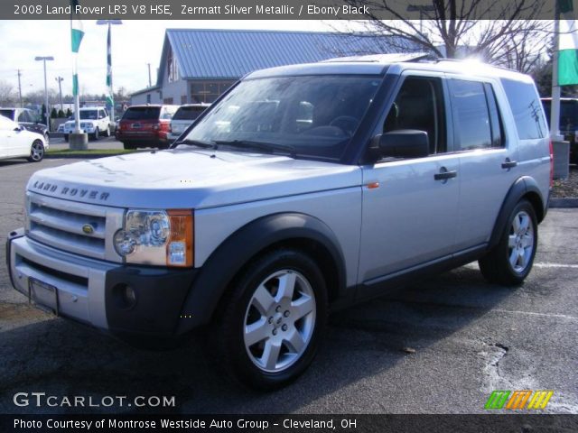 2008 Land Rover LR3 V8 HSE in Zermatt Silver Metallic