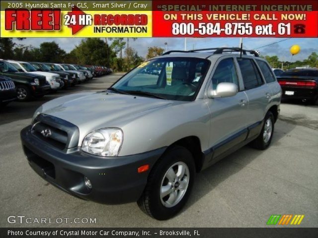 2005 Hyundai Santa Fe GLS in Smart Silver