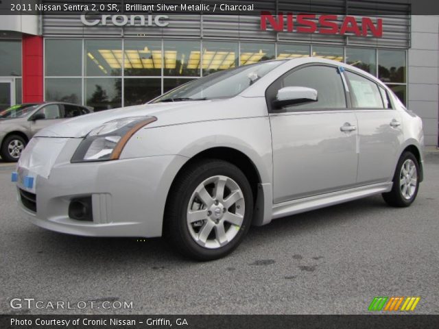 2011 Nissan Sentra 2.0 SR in Brilliant Silver Metallic