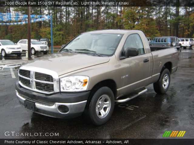 2008 Dodge Ram 1500 SXT Regular Cab in Light Khaki Metallic