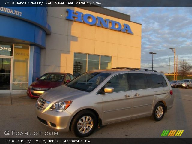 2008 Honda Odyssey EX-L in Silver Pearl Metallic