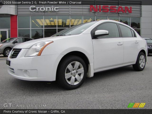 2009 Nissan Sentra 2.0 in Fresh Powder White