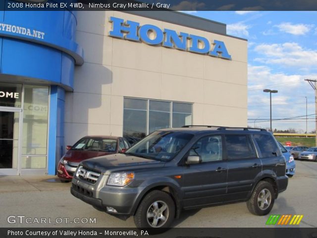 2008 Honda Pilot EX 4WD in Nimbus Gray Metallic
