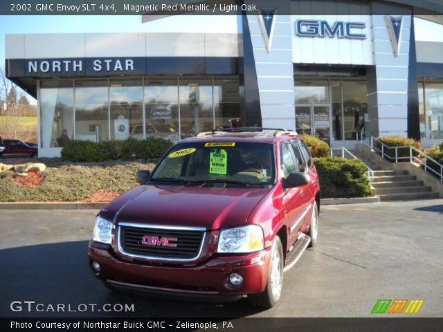 2002 GMC Envoy SLT 4x4 in Magnetic Red Metallic