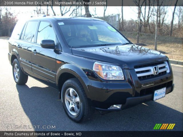 2006 Honda Pilot EX-L 4WD in Nighthawk Black Pearl