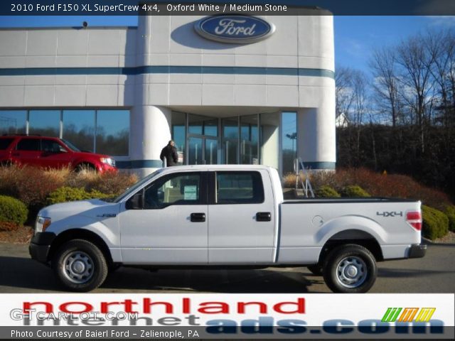 2010 Ford F150 XL SuperCrew 4x4 in Oxford White