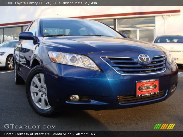 2008 Toyota Camry XLE V6 in Blue Ribbon Metallic