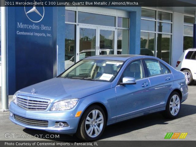 2011 Mercedes-Benz C 300 Luxury in Quartz Blue Metallic