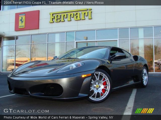 2006 Ferrari F430 Coupe F1 in Titanium (Metallic Gray)