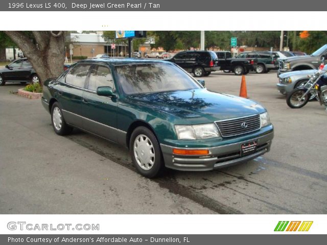 1996 Lexus LS 400 in Deep Jewel Green Pearl