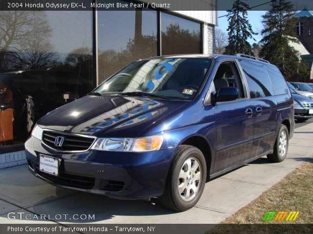2004 Honda Odyssey EX-L in Midnight Blue Pearl