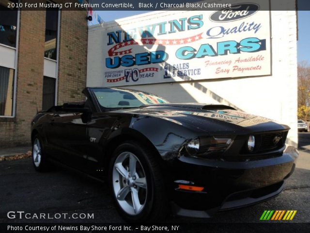 2010 Ford Mustang GT Premium Convertible in Black