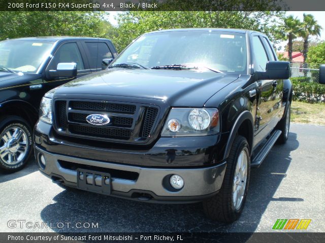 2008 Ford F150 FX4 SuperCab 4x4 in Black