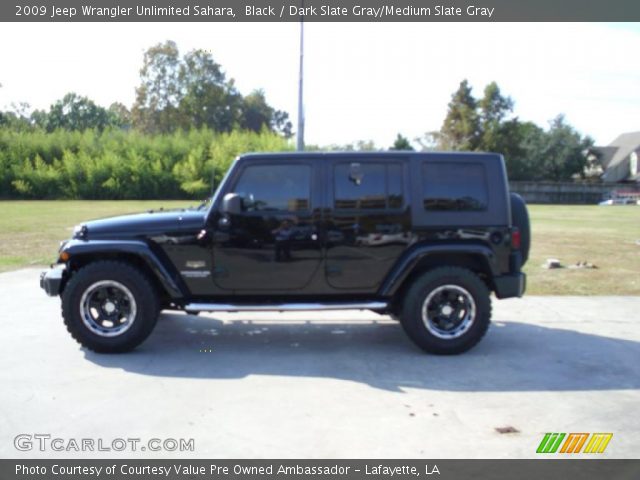 2009 Jeep Wrangler Unlimited Sahara in Black