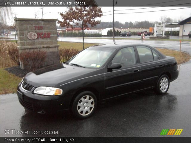 2001 Nissan Sentra XE in Blackout Black