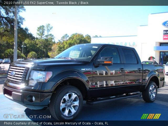 2010 Ford F150 FX2 SuperCrew in Tuxedo Black