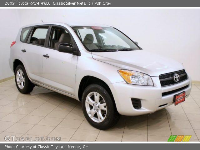 2009 Toyota RAV4 4WD in Classic Silver Metallic