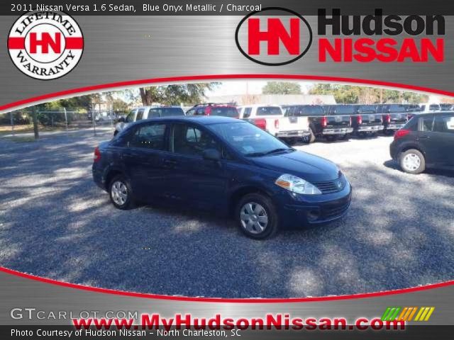 2011 Nissan Versa 1.6 Sedan in Blue Onyx Metallic