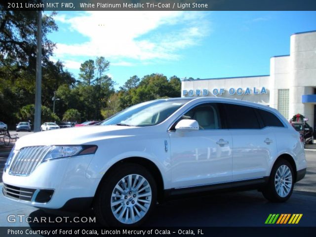 2011 Lincoln MKT FWD in White Platinum Metallic Tri-Coat