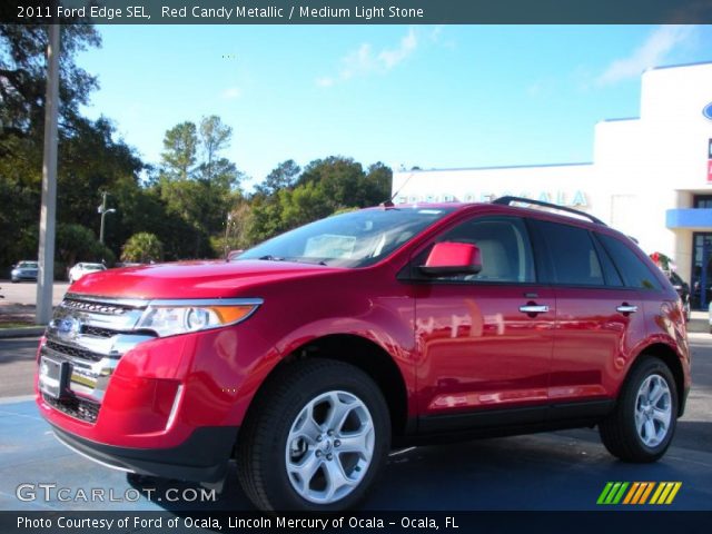 2011 Ford Edge SEL in Red Candy Metallic