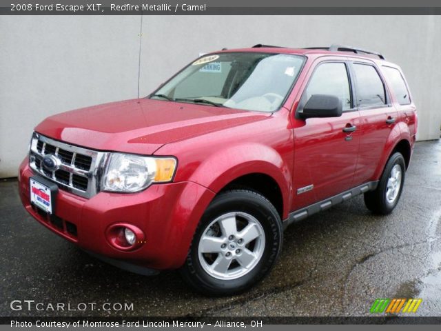 2008 Ford Escape XLT in Redfire Metallic