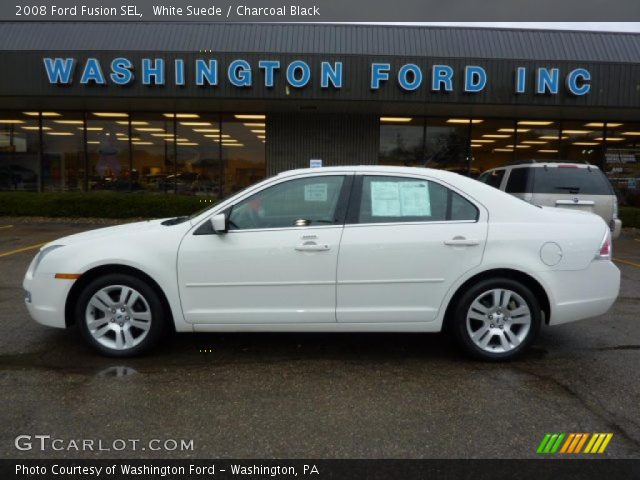 2008 Ford Fusion SEL in White Suede