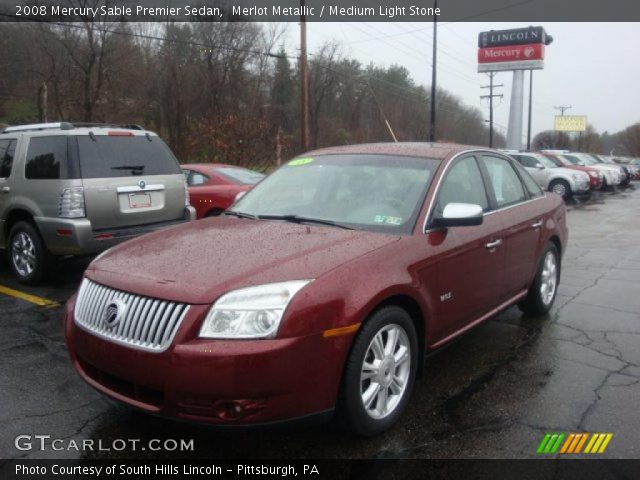 2008 Mercury Sable Premier Sedan in Merlot Metallic