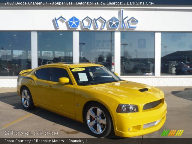 2007 Dodge Charger SRT-8 Super Bee in Detonator Yellow Clearcoat