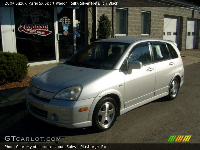 2004 Suzuki Aerio SX Sport Wagon in Silky Silver Metallic