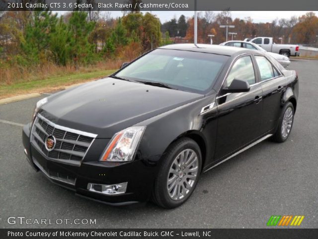2011 Cadillac CTS 3.6 Sedan in Black Raven