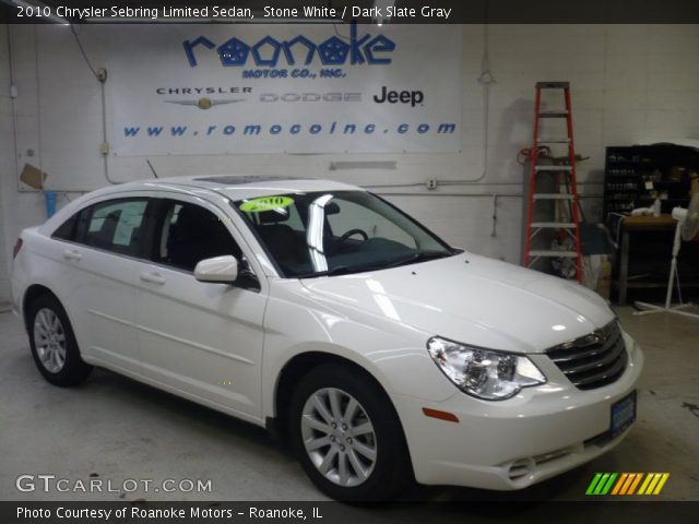 2010 Chrysler Sebring Limited Sedan in Stone White