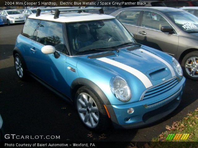 2004 Mini Cooper S Hardtop in Electric Blue Metallic