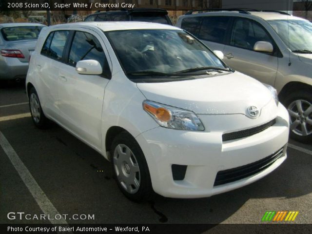 2008 Scion xD  in Super White