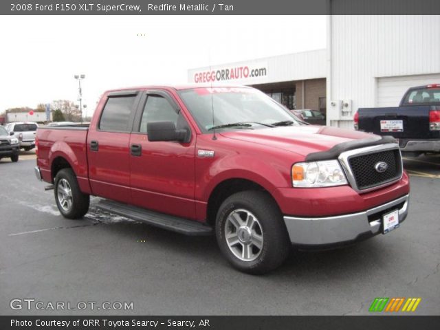 2008 Ford F150 XLT SuperCrew in Redfire Metallic