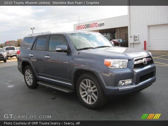 2010 Toyota 4Runner Limited in Shoreline Blue Pearl