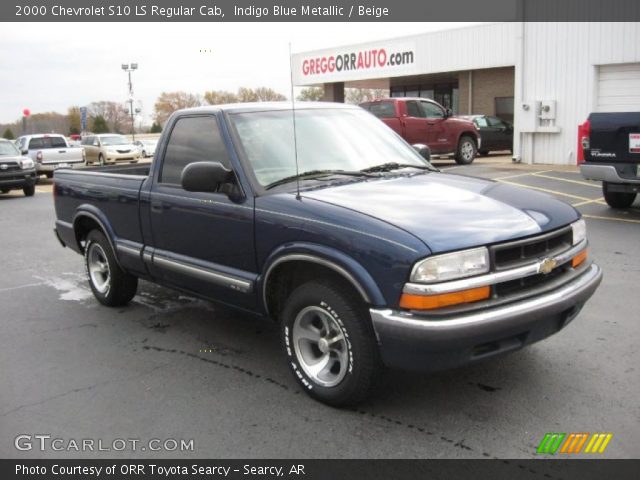 2000 Chevrolet S10 LS Regular Cab in Indigo Blue Metallic