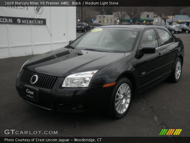 2008 Mercury Milan V6 Premier AWD in Black