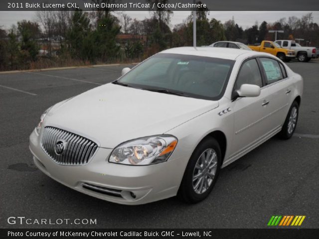 2011 Buick Lucerne CXL in White Diamond TriCoat
