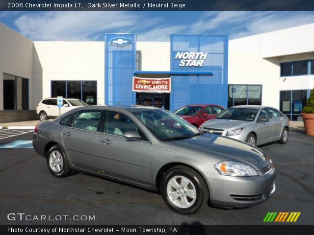 2008 Chevrolet Impala LT in Dark Silver Metallic