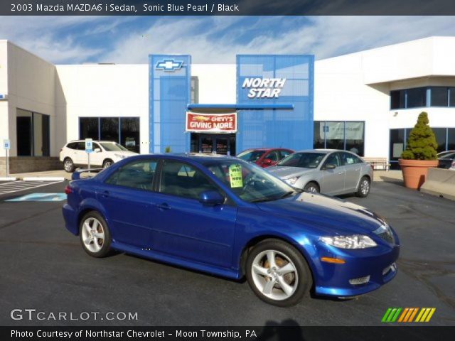 2003 Mazda MAZDA6 i Sedan in Sonic Blue Pearl