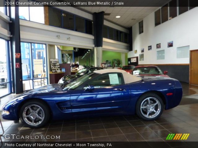 2004 Chevrolet Corvette Convertible in LeMans Blue Metallic