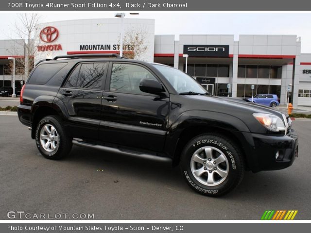 2008 Toyota 4Runner Sport Edition 4x4 in Black